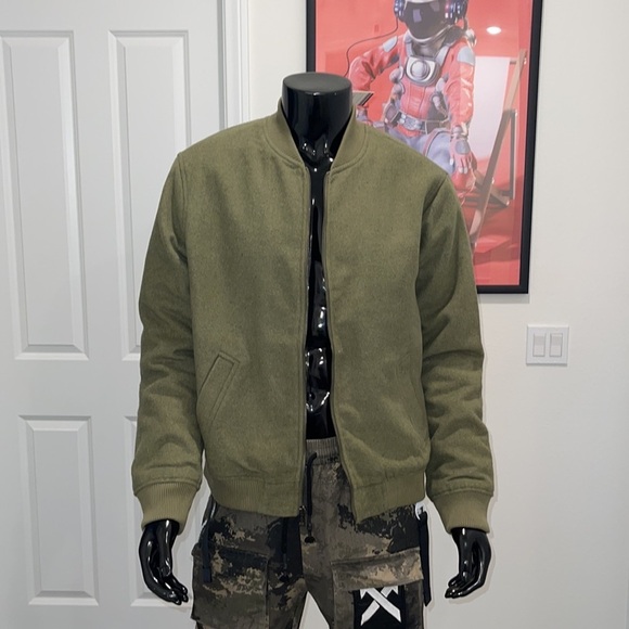 1 Ben Sherman felt Bomber jacket - Picture 1 of 8